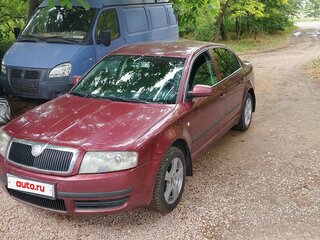 2002 Skoda Superb I, красный, 470000 рублей, вид 1