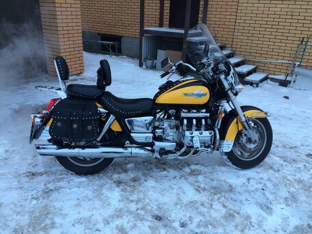 1997 Honda Valkyrie 1500, чёрный, 600000 рублей, вид 3