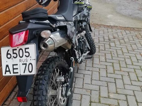 2019 Kawasaki KLX 250, чёрный, 535000 рублей, вид 3