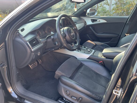 2012 Audi A6 IV (C7), чёрный, 2200000 рублей - вид 9