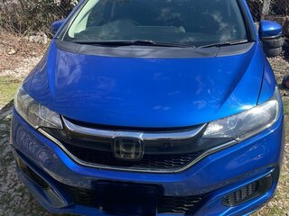 2019 Honda Fit III Рестайлинг, синий, 1380000 рублей, вид 2