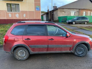2018 Lada (ВАЗ) Kalina Cross II, красный, 500000 рублей, вид 2