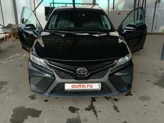 2019 Toyota Camry US Market VIII (XV70), чёрный, 2300000 рублей, вид 2