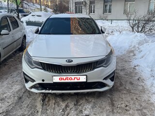 2019 Kia Optima IV Рестайлинг, белый, 999000 рублей, вид 3