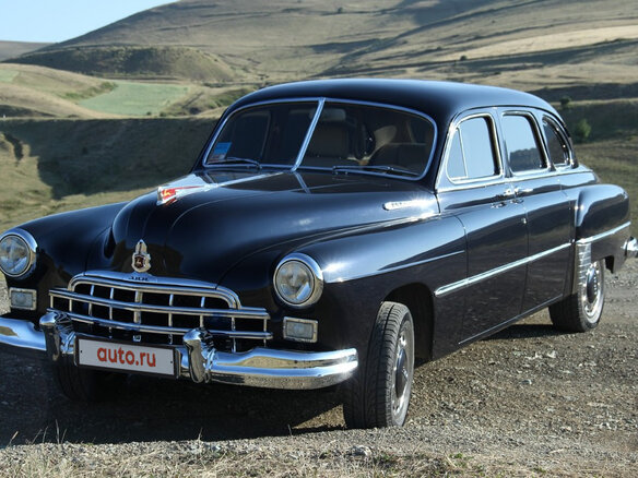 1954 ГАЗ 12 ЗИМ, синий - вид 6