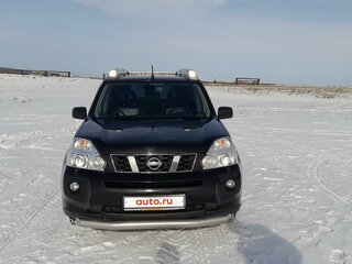 2008 Nissan X-Trail II, чёрный, 1400000 рублей, вид 1