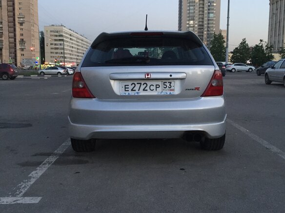 2001 Honda Civic Type R VII, серебристый - вид 15