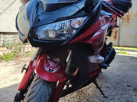 2013 Kawasaki Z 1000SX, красный, 730000 рублей, вид 2
