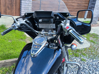 2000 Kawasaki VN1500 Vulcan, чёрный, 495000 рублей, вид 3