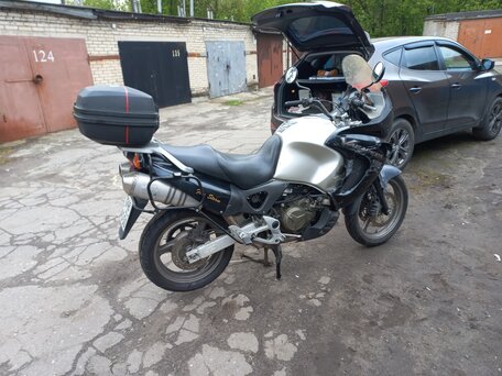 1999 Honda XL1000V Varadero, серебристый, 380000 рублей, вид 3