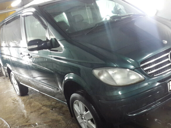 2007 Mercedes-Benz Viano L1 I (W639), зелёный