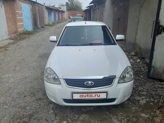 2013 Lada (ВАЗ) Priora I, белый, 520000 рублей, вид 1