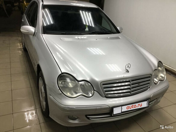 2005 Mercedes-Benz C-Класс 200 II (W203) Рестайлинг, серебристый - вид 7