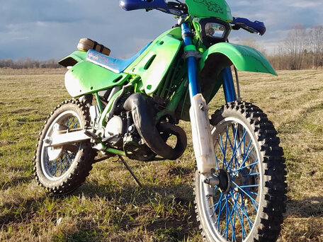 1999 Kawasaki KDX 250, зелёный, 190000 рублей, вид 5