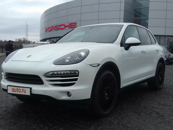 2012 Porsche Cayenne Diesel II (958), белый