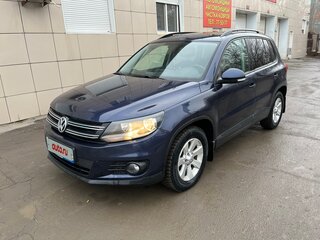 2013 Volkswagen Tiguan I Рестайлинг, синий, 1350000 рублей, вид 1