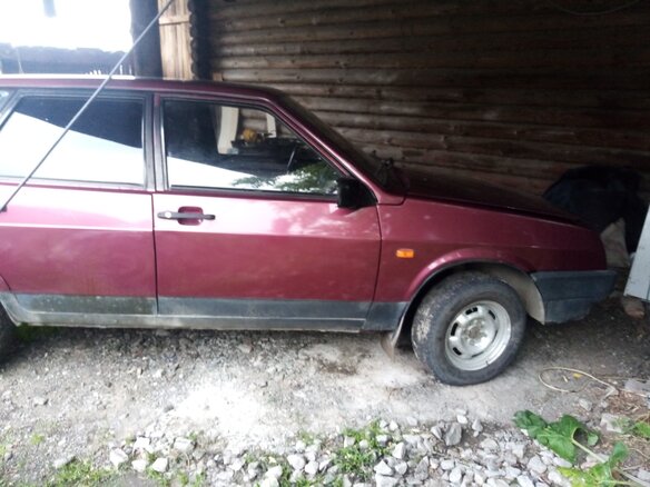 2000 Lada (ВАЗ) 21099, красный, 90000 рублей - вид 2