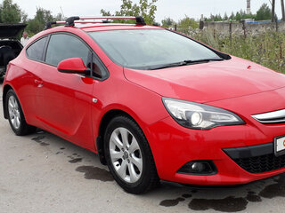 2014 Opel Astra GTC J Рестайлинг, красный, 750000 рублей, вид 1