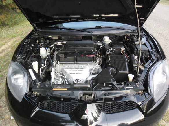 2006 Mitsubishi Eclipse IV, чёрный - вид 19
