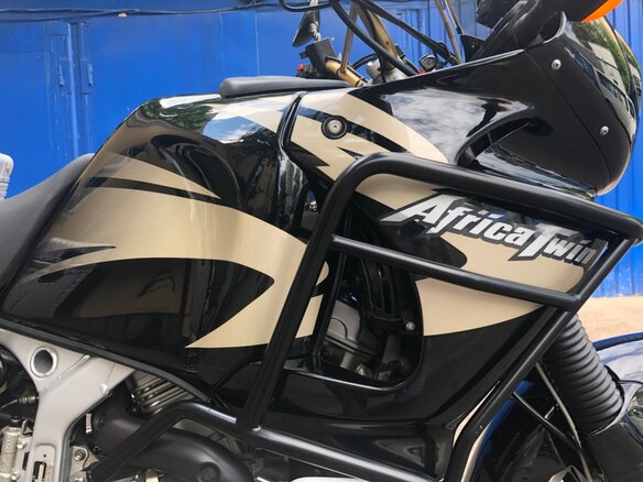 2002 Honda XRV 750 Africa Twin, чёрный - вид 23