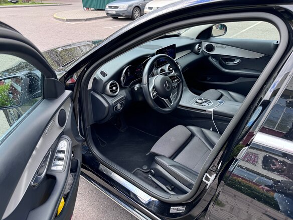 2018 Mercedes-Benz C-Класс 180 d IV (W205) Рестайлинг, чёрный, 2400000 рублей - вид 10