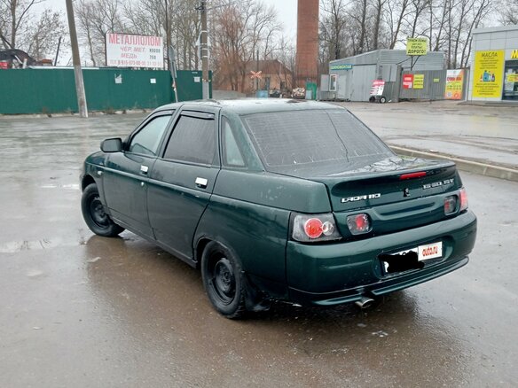 2004 Lada (ВАЗ) 2110, зелёный, 160000 рублей - вид 3