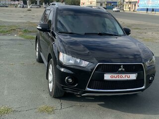 2010 Mitsubishi Outlander II Рестайлинг, чёрный, 1400000 рублей, вид 1