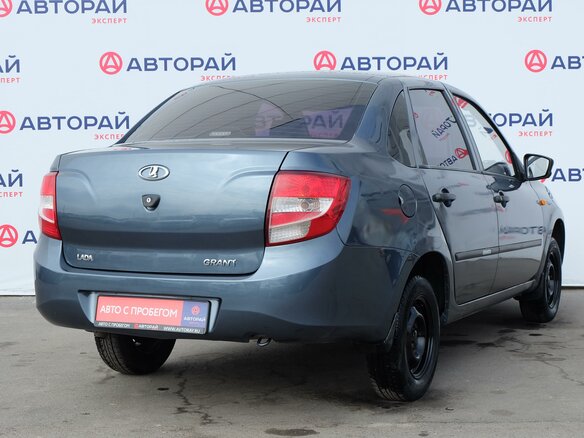 2013 Lada (ВАЗ) Granta I, серый - вид 3