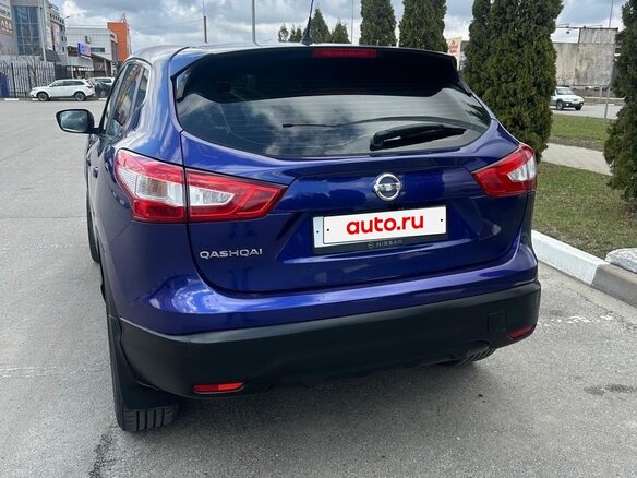 2014 Nissan Qashqai II, синий, 1120000 рублей - вид 7