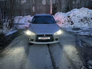 2012 Mitsubishi Lancer X Рестайлинг, серебристый, 1000000 рублей, вид 2