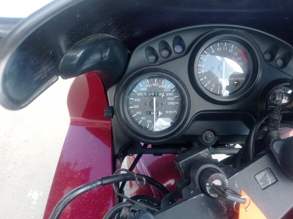 1994 Honda CBR 600F, пурпурный, 280000 рублей - вид 5