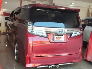 2019 Toyota Vellfire II Рестайлинг, красный, 4190000 рублей, вид 4