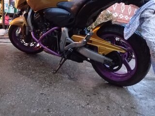 2008 Honda CB 600F Hornet, золотистый, 520000 рублей, вид 5