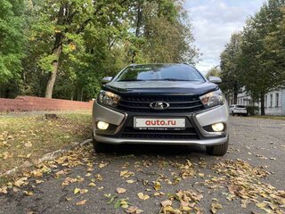 2019 Lada (ВАЗ) Vesta SW I, серебристый, 870000 рублей, вид 5