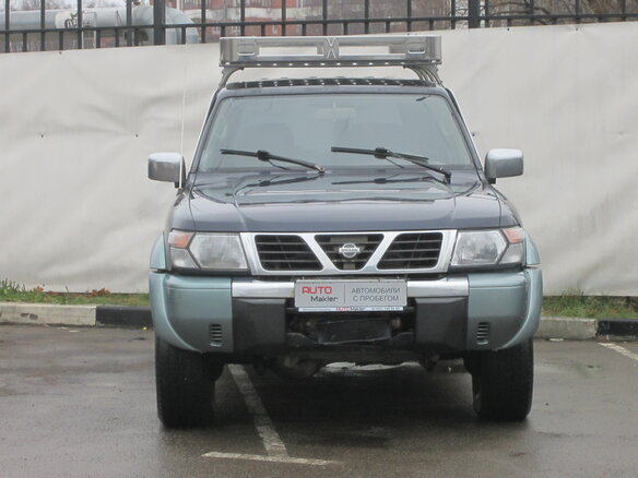 1998 Nissan Patrol V (Y61), синий - вид 6