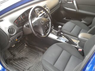 2006 Mazda 6 I (GG) Рестайлинг, синий, 355000 рублей, вид 5
