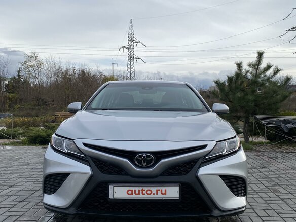 2019 Toyota Camry US Market VIII (XV70), серый, 2999000 рублей - вид 1