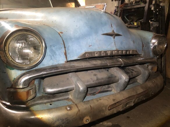 1951 Plymouth Cranbrook, синий, 750000 рублей - вид 4
