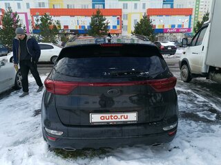 2021 Kia Sportage IV Рестайлинг, чёрный, 3100000 рублей, вид 5