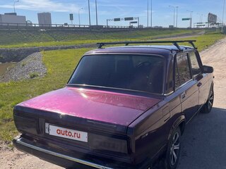 2004 Lada (ВАЗ) 2107, фиолетовый, 190000 рублей, вид 4