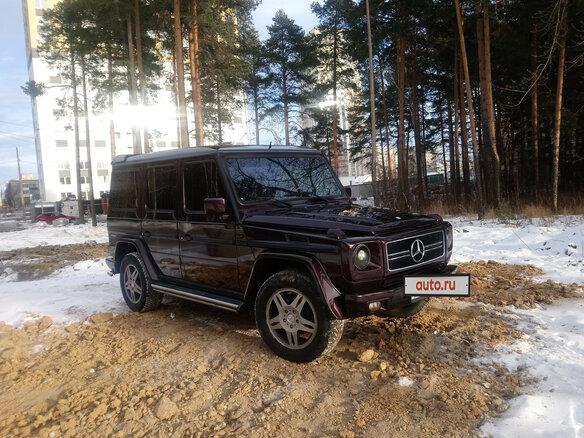 2000 Mercedes-Benz G-Класс 500 II (W463), коричневый - вид 7