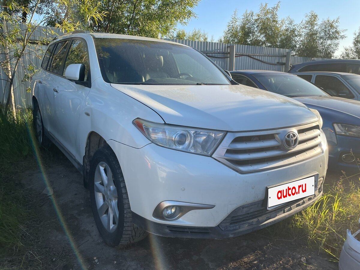 Открыть фотографии: Toyota Highlander II (XU40) Рестайлинг