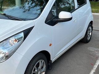 2012 Chevrolet Spark III, белый, 419000 рублей, вид 4