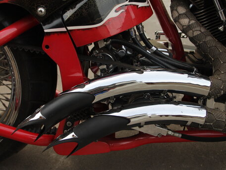 2013 Harley-Davidson Softail Custom, чёрный, 1350000 рублей, вид 4