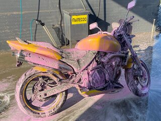 2002 Honda CB 600F Hornet, жёлтый, 425000 рублей, вид 2