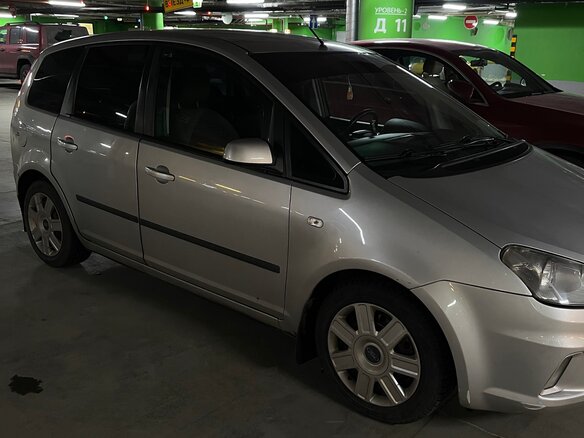 2007 Ford C-MAX I Рестайлинг, серебристый, 400000 рублей - вид 1