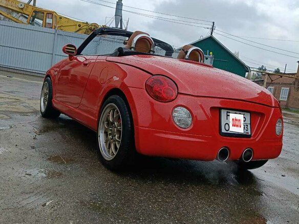 2003 Daihatsu Copen I, красный, 950000 рублей - вид 8