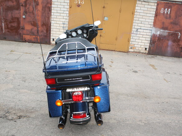 2012 Harley-Davidson Electra Glide, синий, 1127509 рублей - вид 19