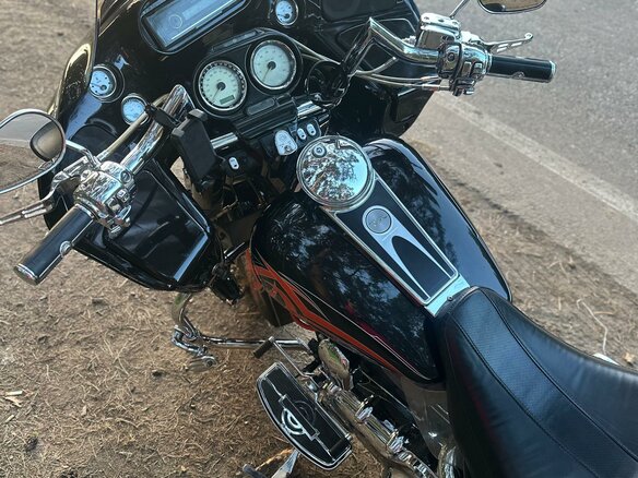 2007 Harley-Davidson Road Glide, чёрный, 860000 рублей - вид 8