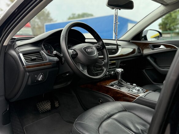 2012 Audi A6 IV (C7), чёрный, 1570000 рублей - вид 9